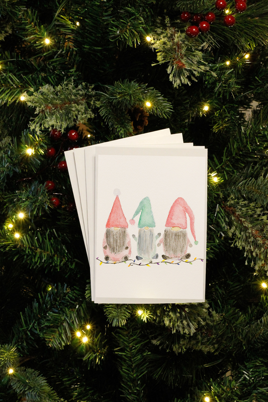 Gnome Lights Card