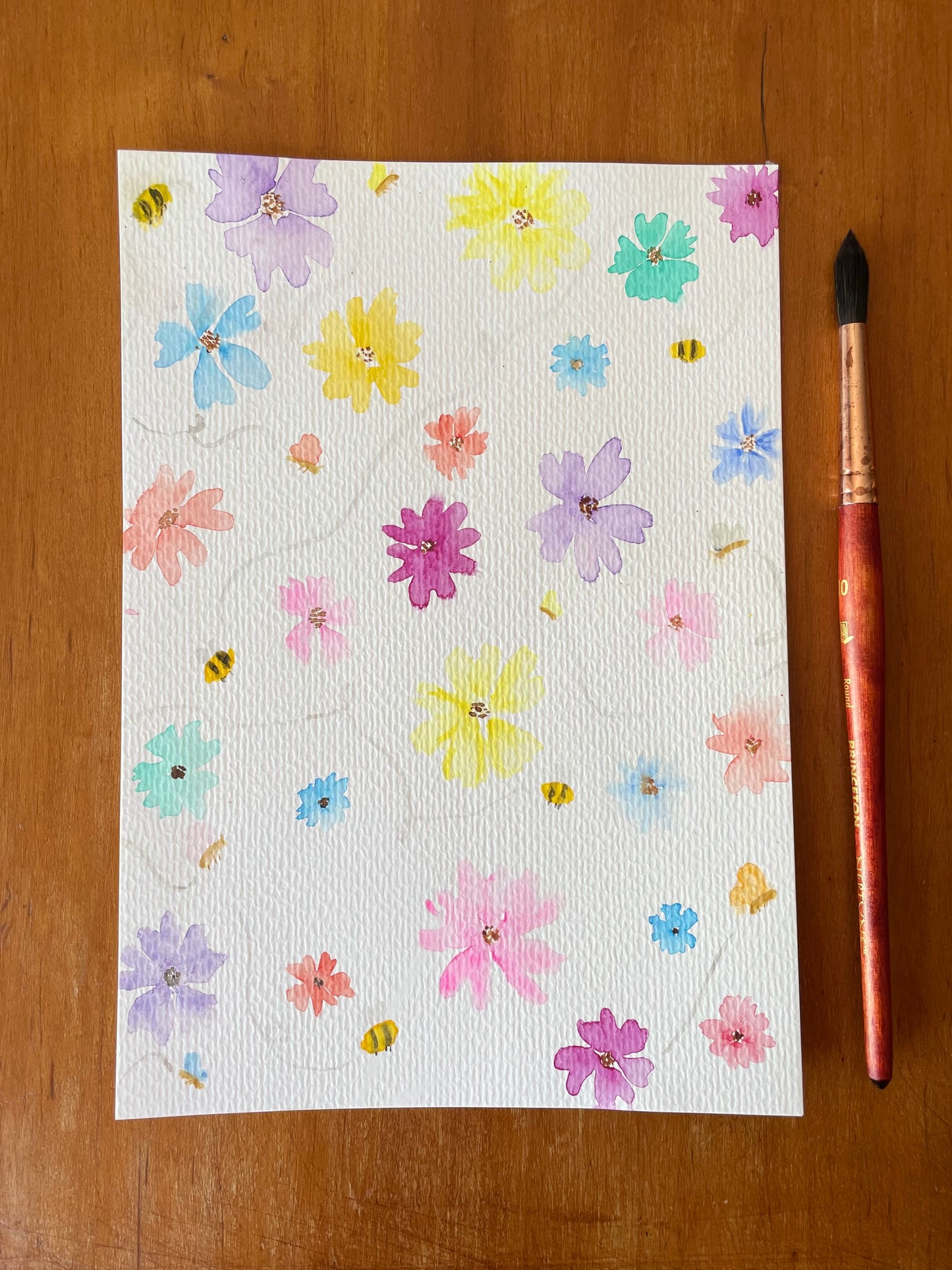 Spring Buzzing Card
